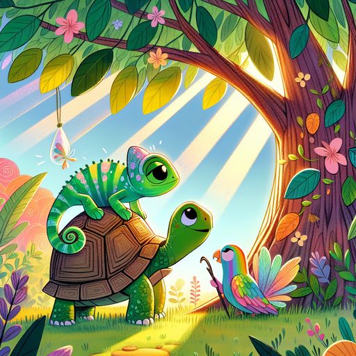 Illustration for Chapter 2: Meeting the Wise Parrot