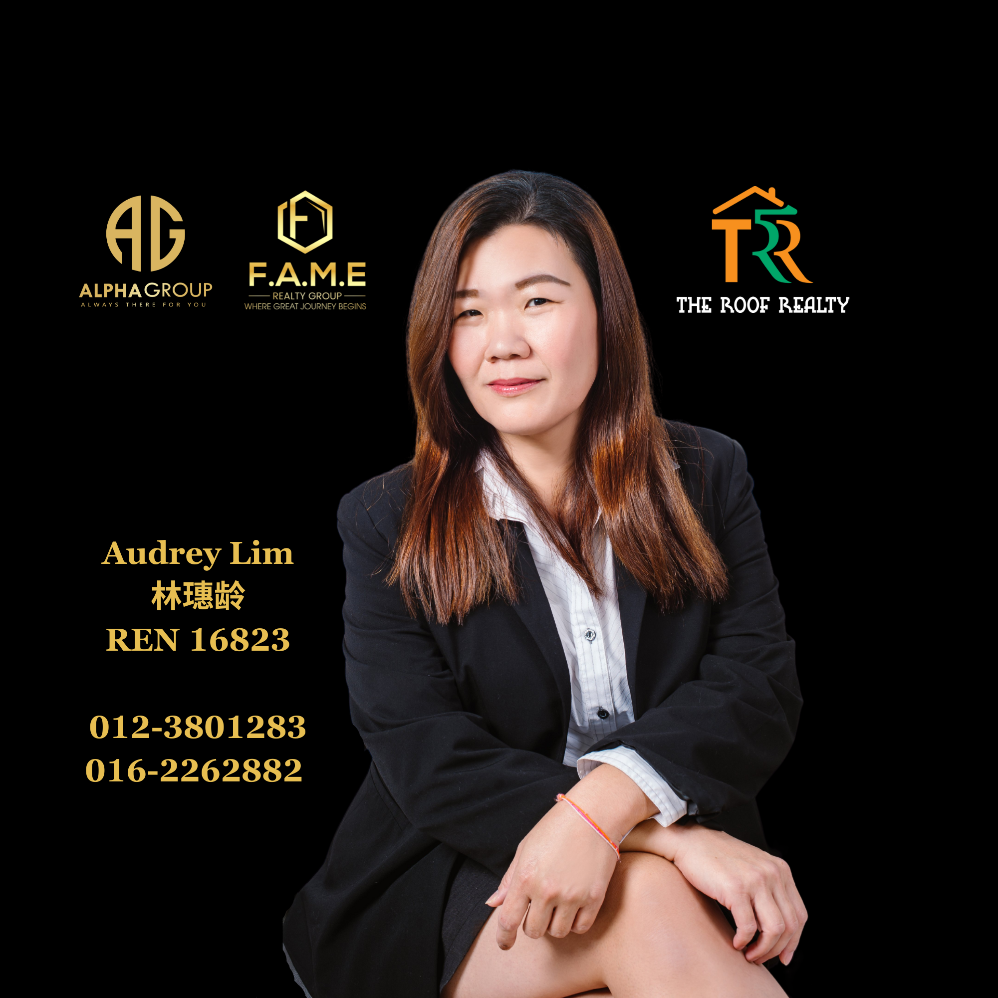 Audrey Lim 林璤龄 - REN 16823 
(Industrial & Commercial Specialist)