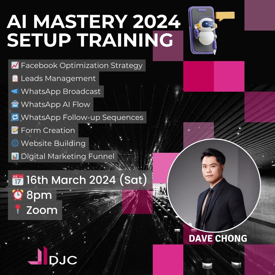 AI MASTERY 2024 Setup Training