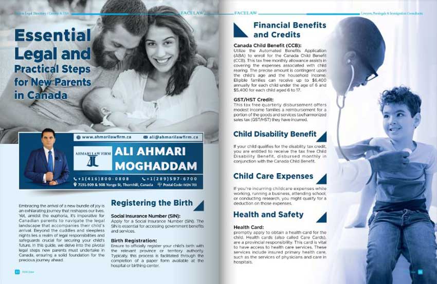 Essential Legal and Practical Steps New Parents in Canada