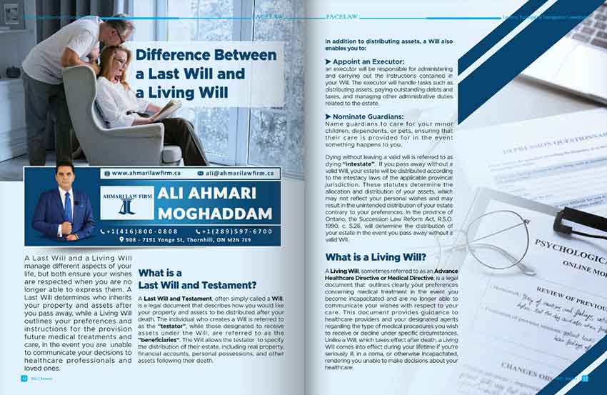 Difference Between a Last Will and a Living Will