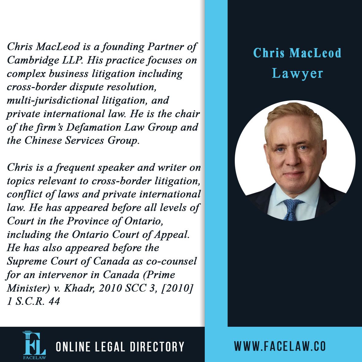 Chris MacLeod, photo 3 of 4