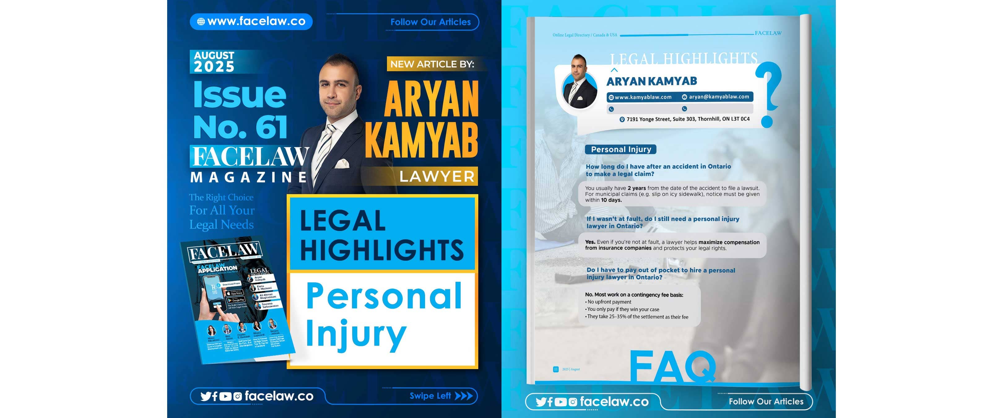 Aryan Kamyab's Legal Highlights About Personal Injury