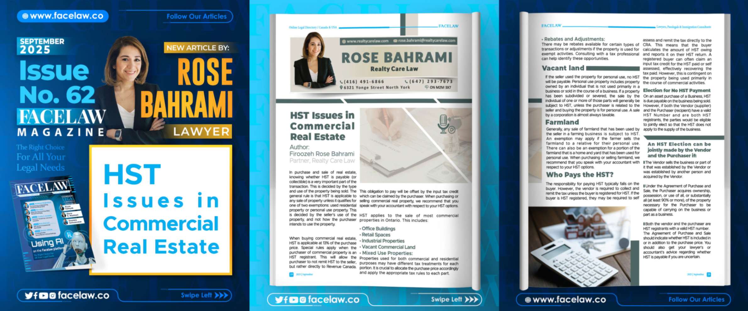 HST Issues in Commercial Real Estate