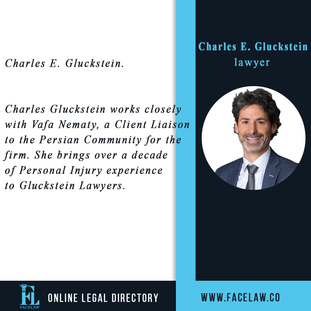 Charles E. Gluckstein, photo 3 of 4