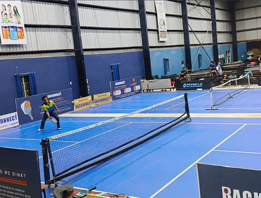 Badminton court at Gurugram Sports Arena in Sector-63A, Kadarpur, Haryana 122102, India - Professional badminton courts for weekend games and tournaments