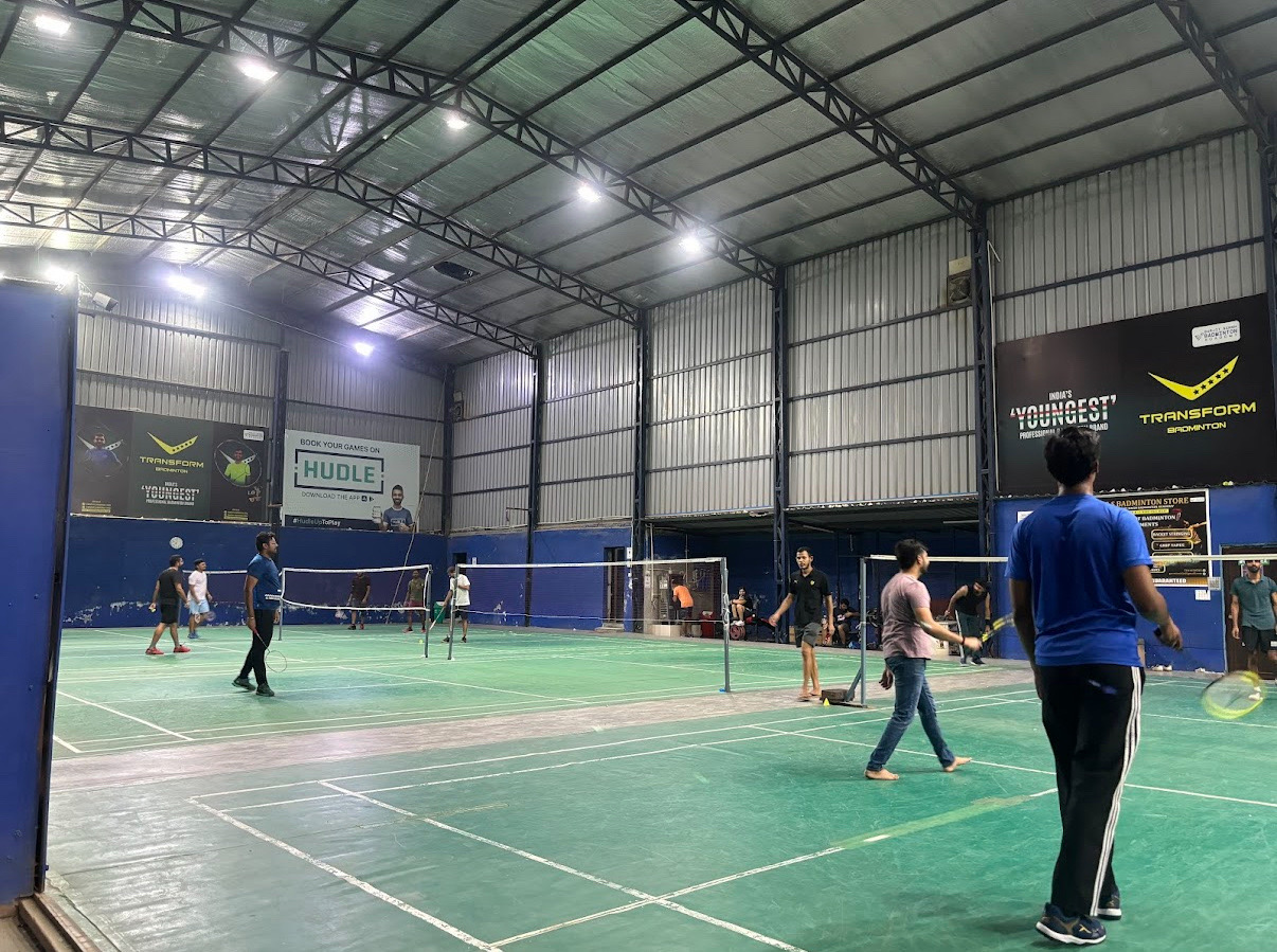 Badminton court at Gurgaon Badminton Club, Sector 52, Wazirabad in Wazirabad, Sector 52, Gurugram, Haryana 122003, India - Professional badminton courts for weekend games and tournaments