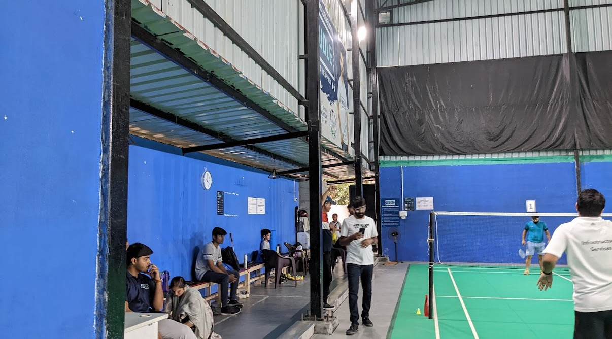 Badminton court at Surjit Singh Badminton Academy Gurugram in DLF Phase 1, Sector 26, Gurugram, Haryana 122002, India - Professional badminton courts for weekend games and tournaments