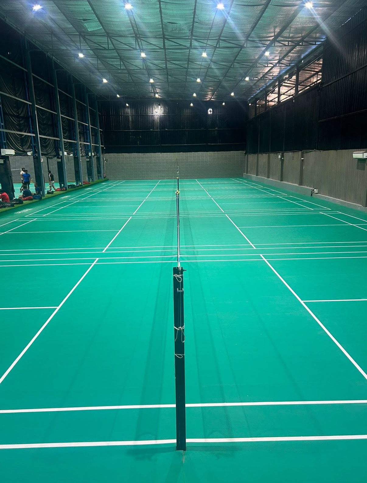 Badminton court at J.N.S Sports Academy in Samaspur Village, Sector 51, Gurugram, Haryana 122003, India - Professional badminton courts for weekend games and tournaments