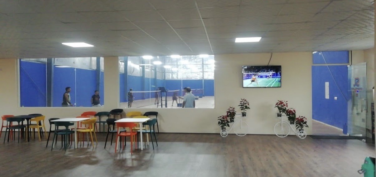 Badminton court at SportsLane Badminton Arena, Sec 58, Ghata in Grand Arch, behind ireo Campus, Ghatta Kanarpur, Sector 58, Gurugram, Haryana 122018, India - Professional badminton courts for weekend games and tournaments