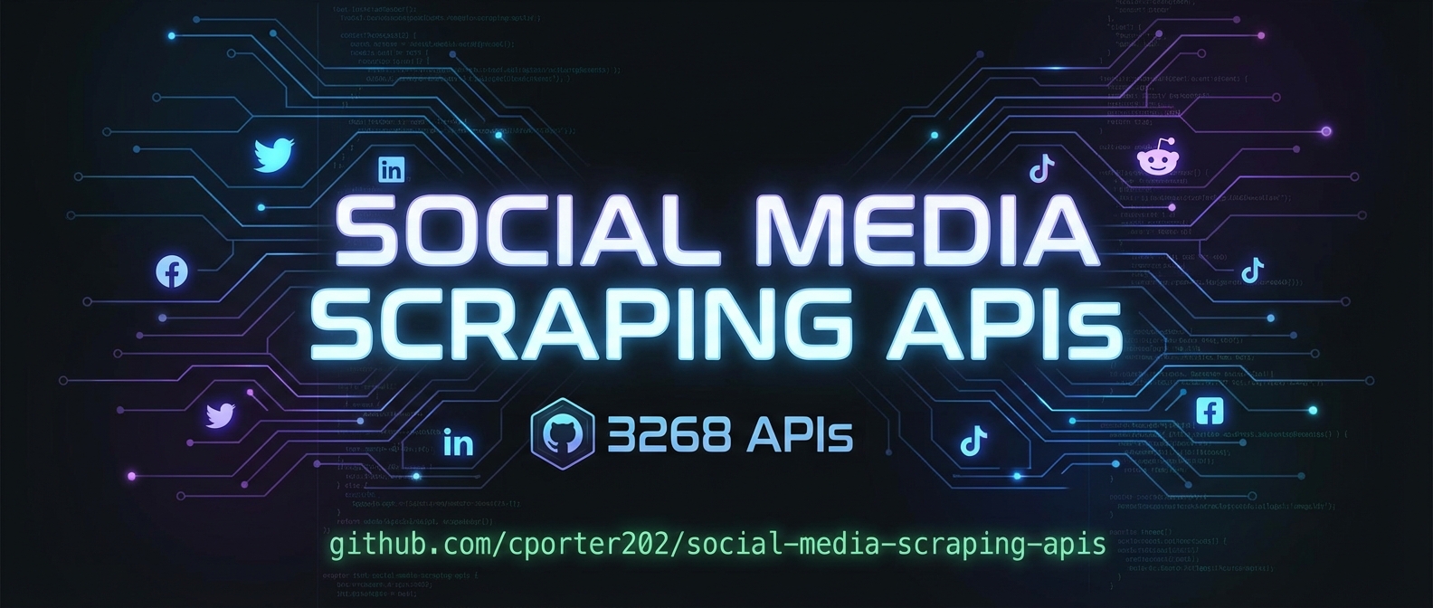 Social Media Scraping APIs