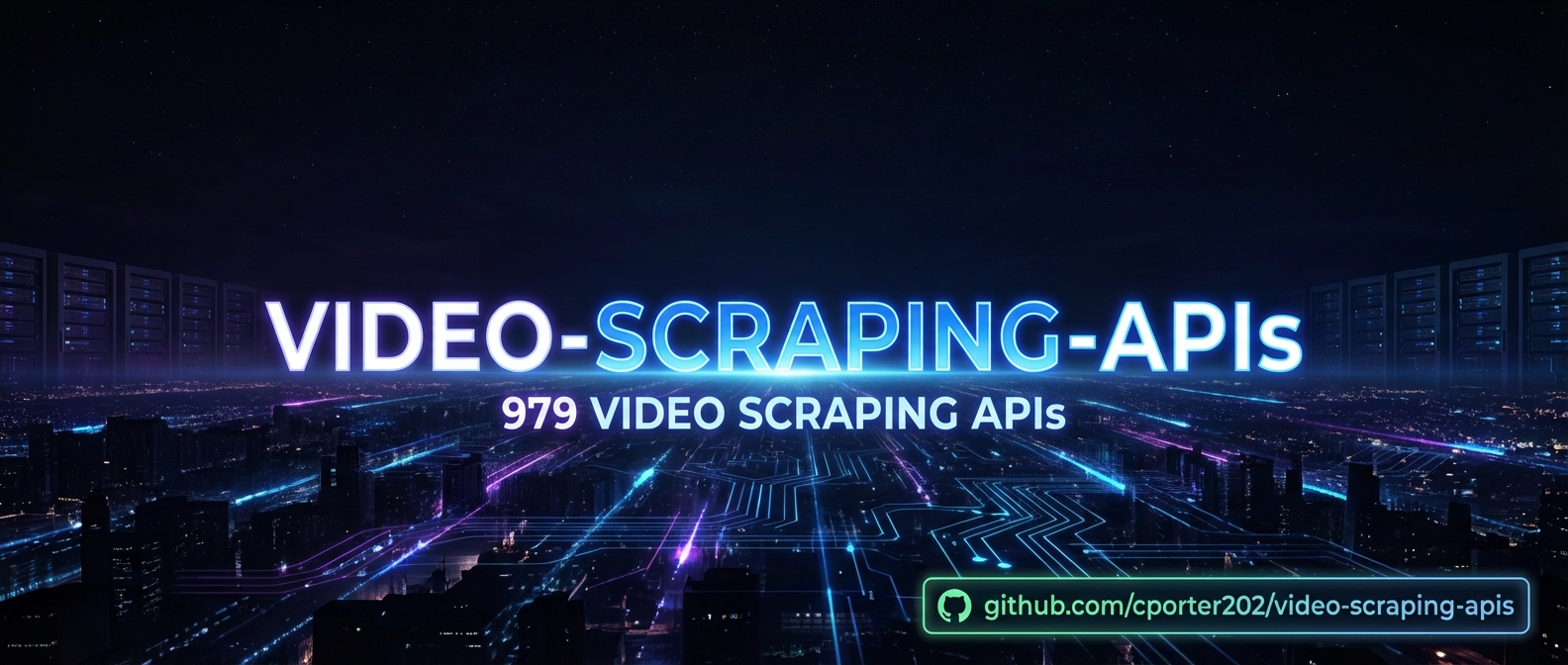 Video Scraping APIs