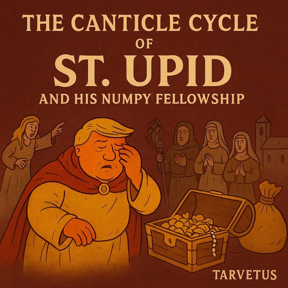 Album "The Canticle Cycle of St. Upid and His Numpy Fellowship" artwork