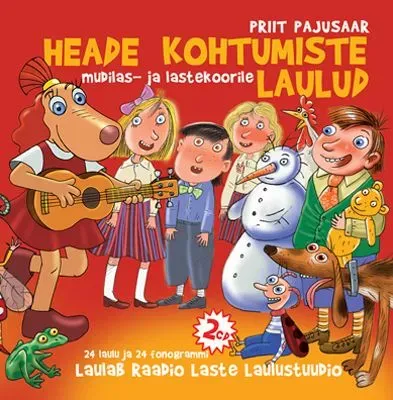 Album "Heade kohtumiste laulud. Priit Pajusaare lastelaule" artwork