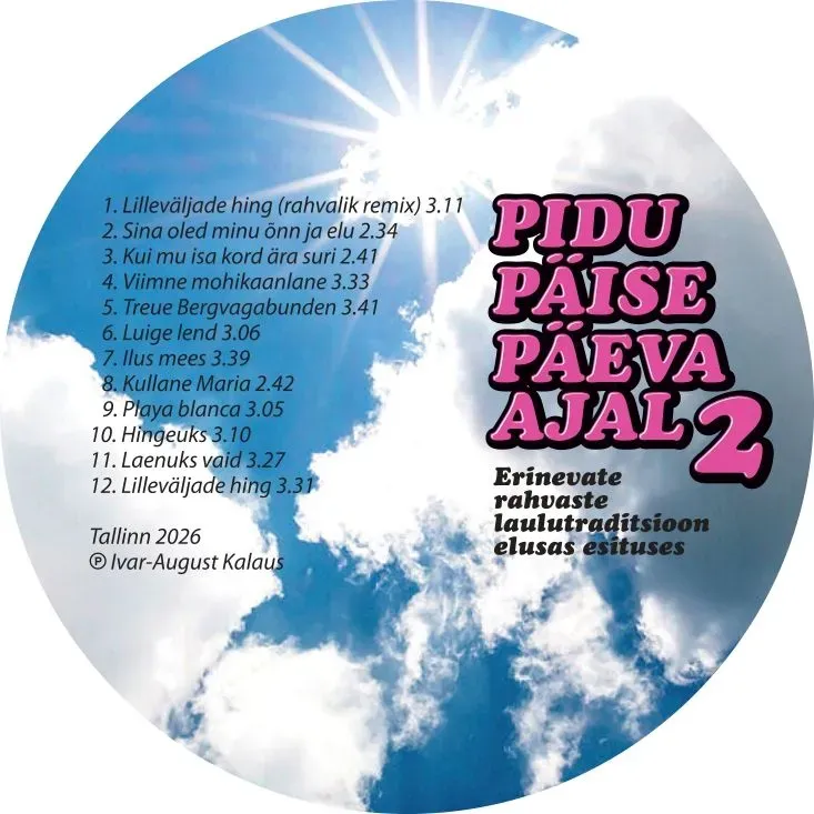 Album "Pidu päise päeva ajal 2" artwork