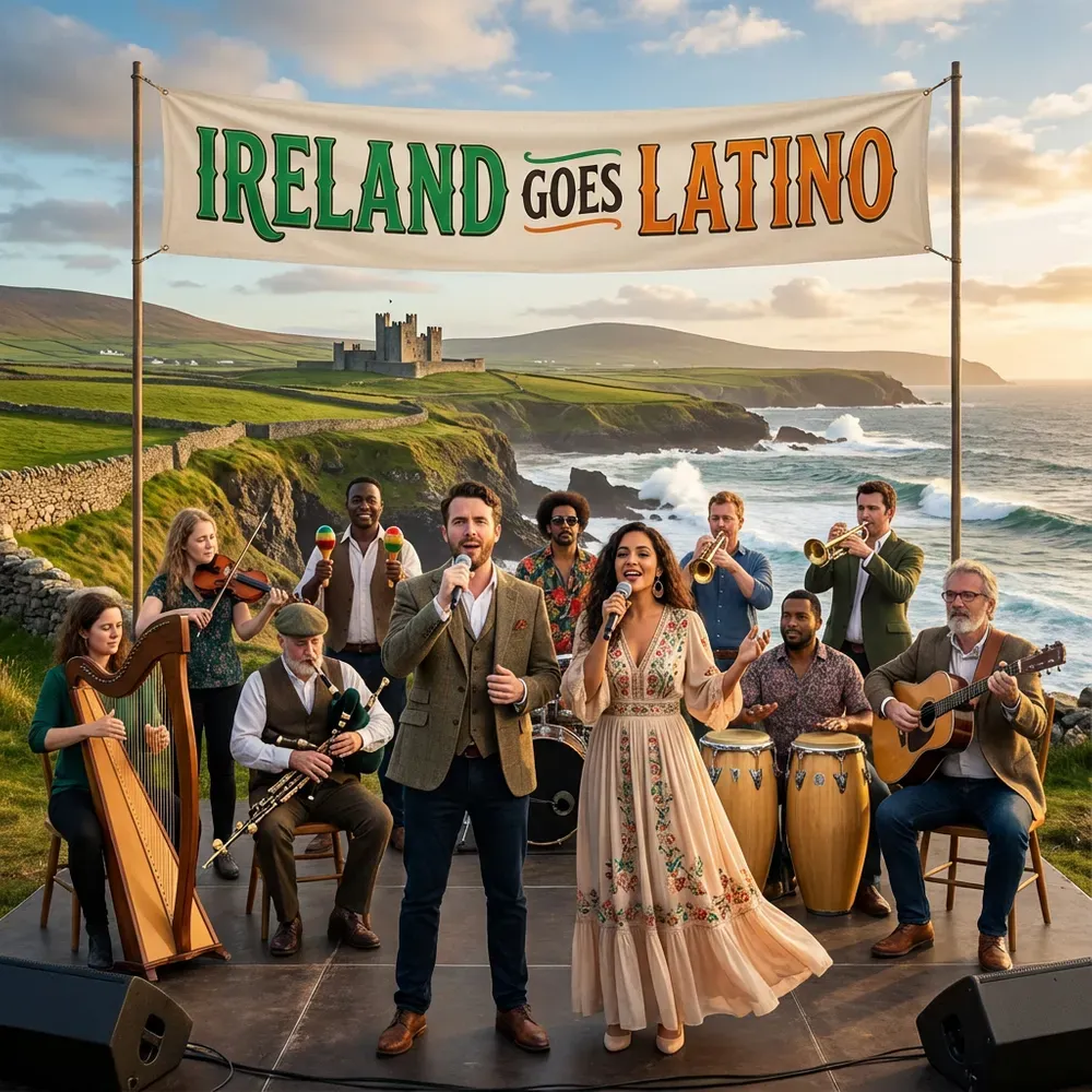 Album "Ireland goes Latino" artwork