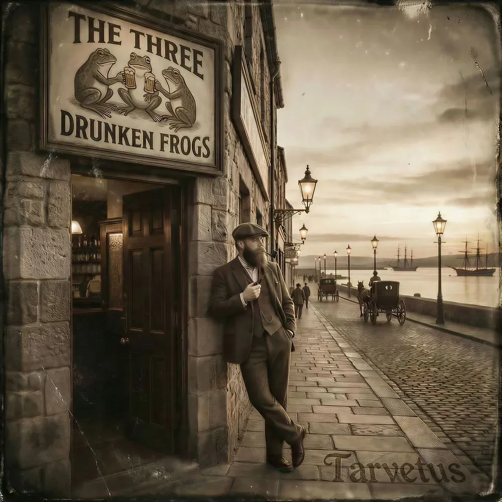 Album "The Three Drunken Frogs" artwork