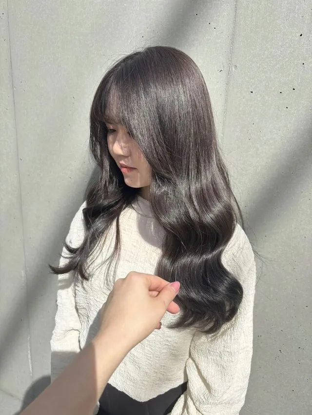 透明感ラベンダーグレージュ！