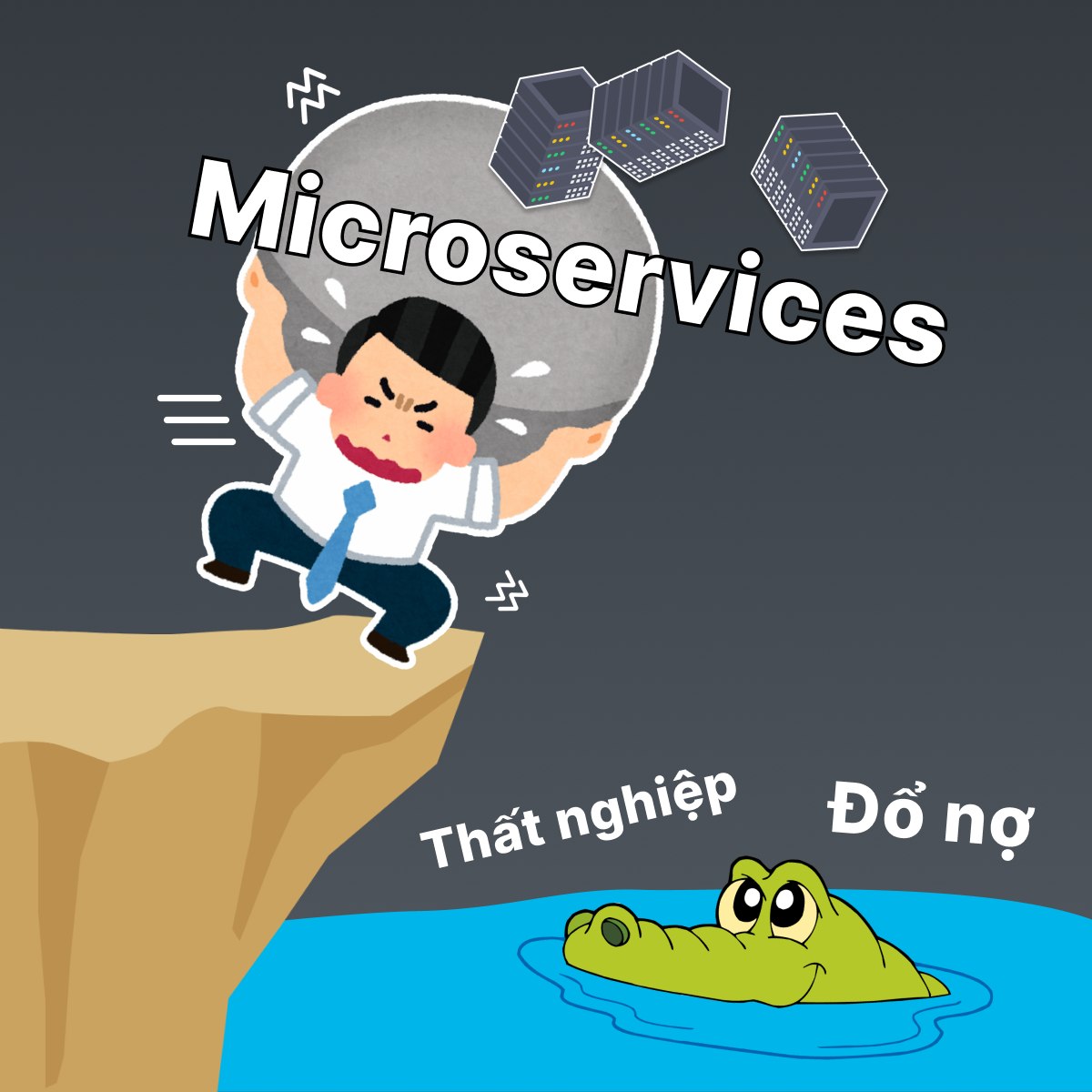 Sự Thật Về Microservices: Khi "Công Nghệ Xịn" Đẩy Bạn và Công Ty Đến Bờ Vực Sụp Đổ!