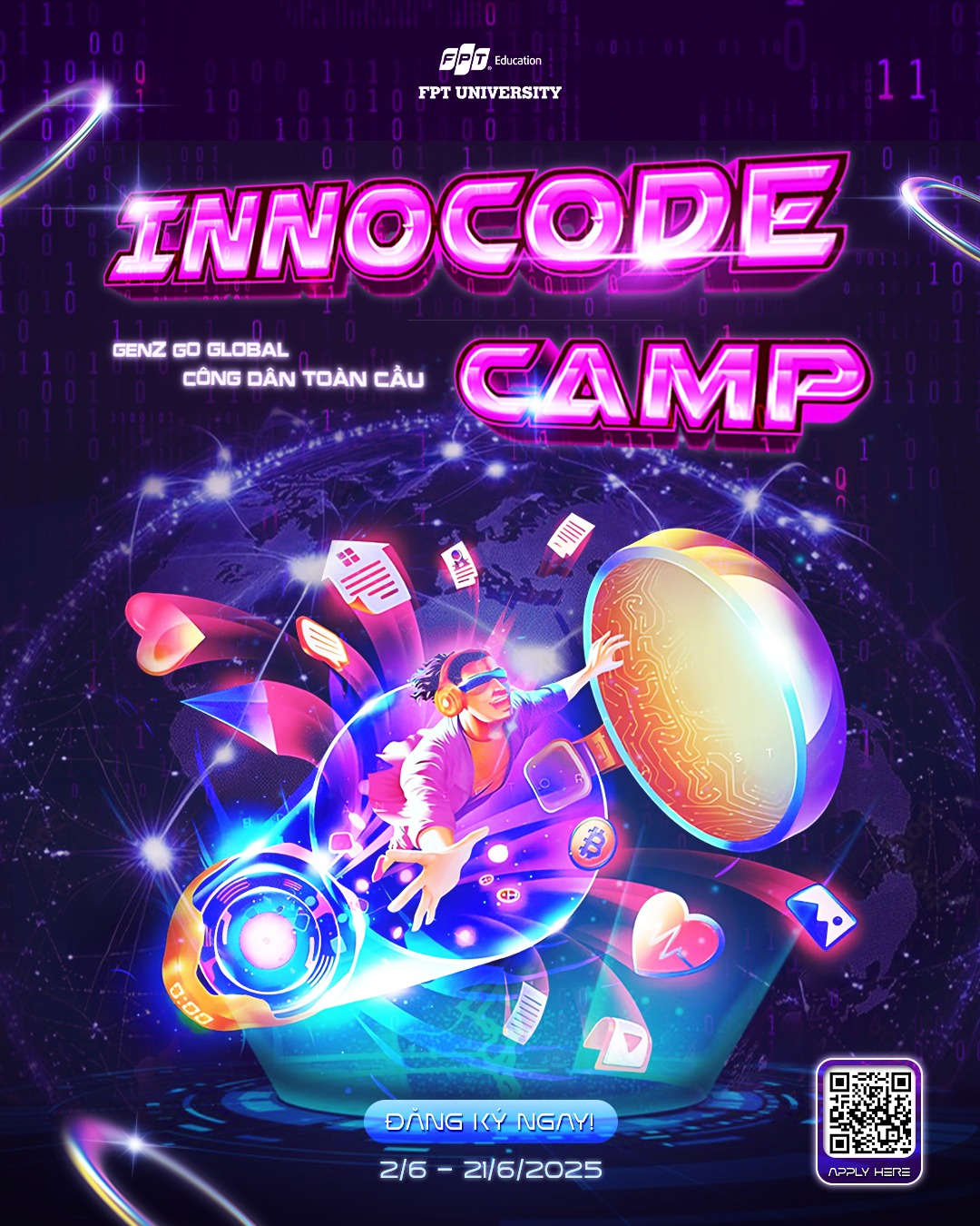 Hiện thực hóa những ý tưởng Công nghệ cùng InnoCode Camp 2025 - GenZ GoGlobal