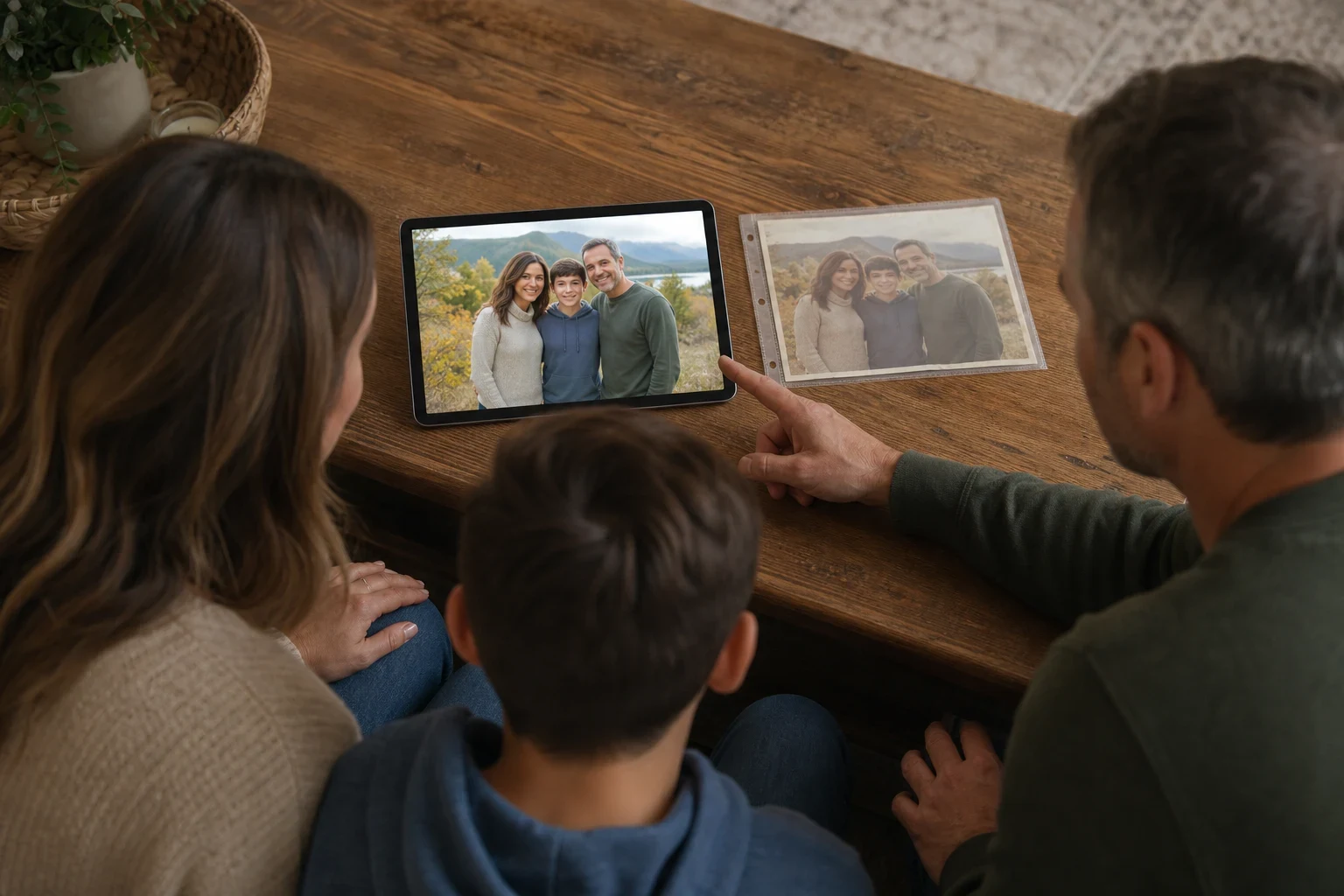 AI Photo Enhancement Explained for Families