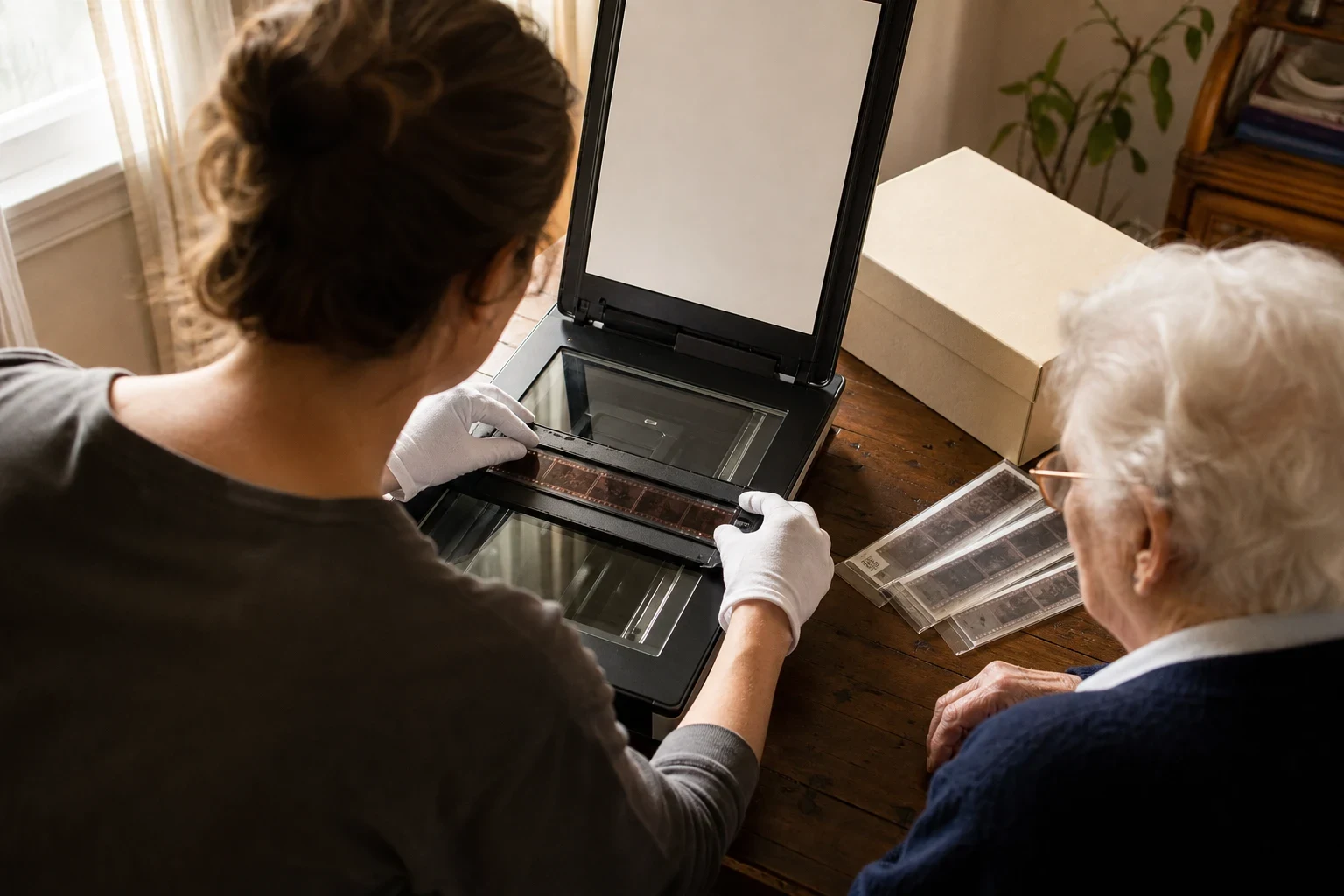 How to Digitize Old Family Photo Negatives at Home