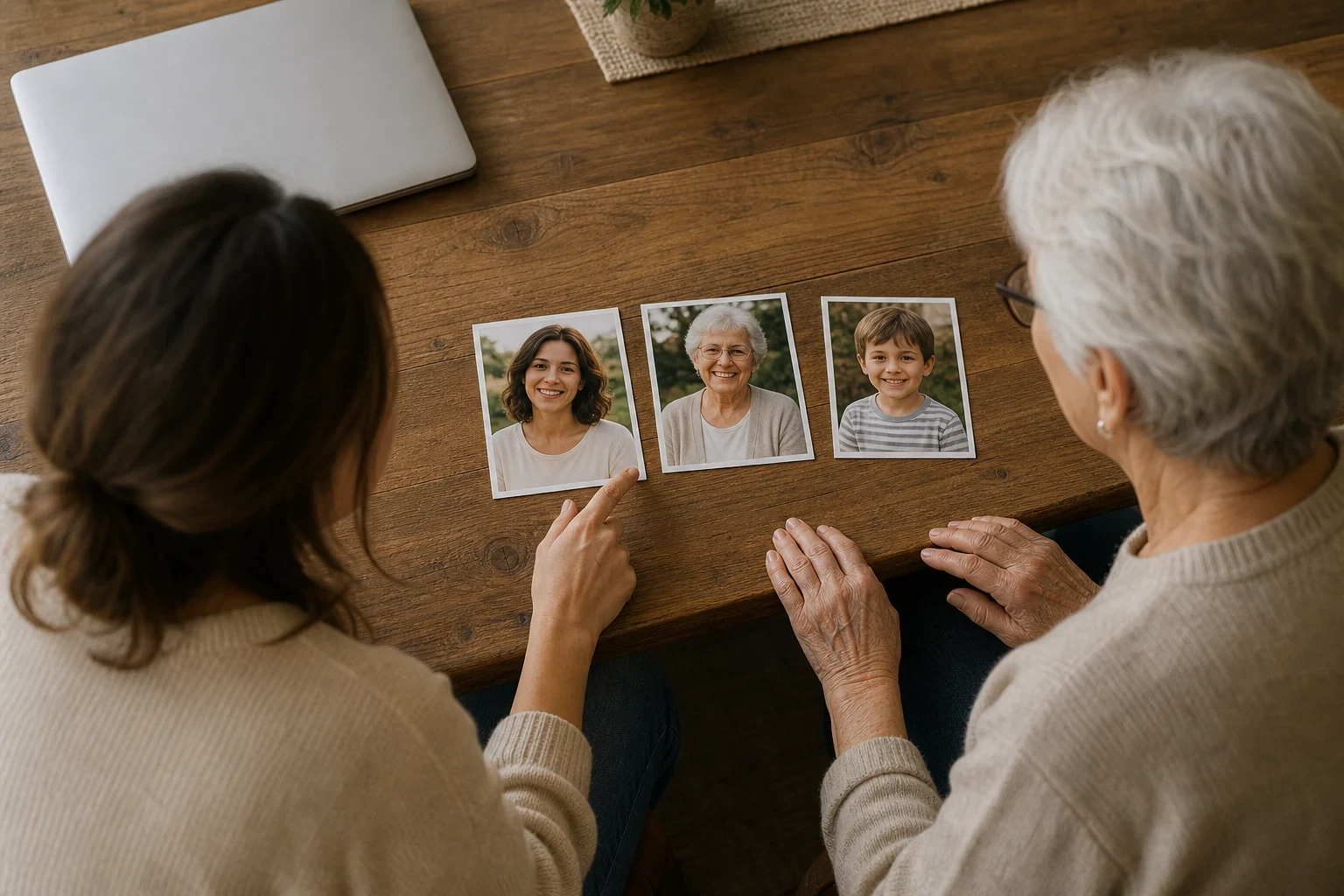 How to Combine Photos of Family Members into One Picture