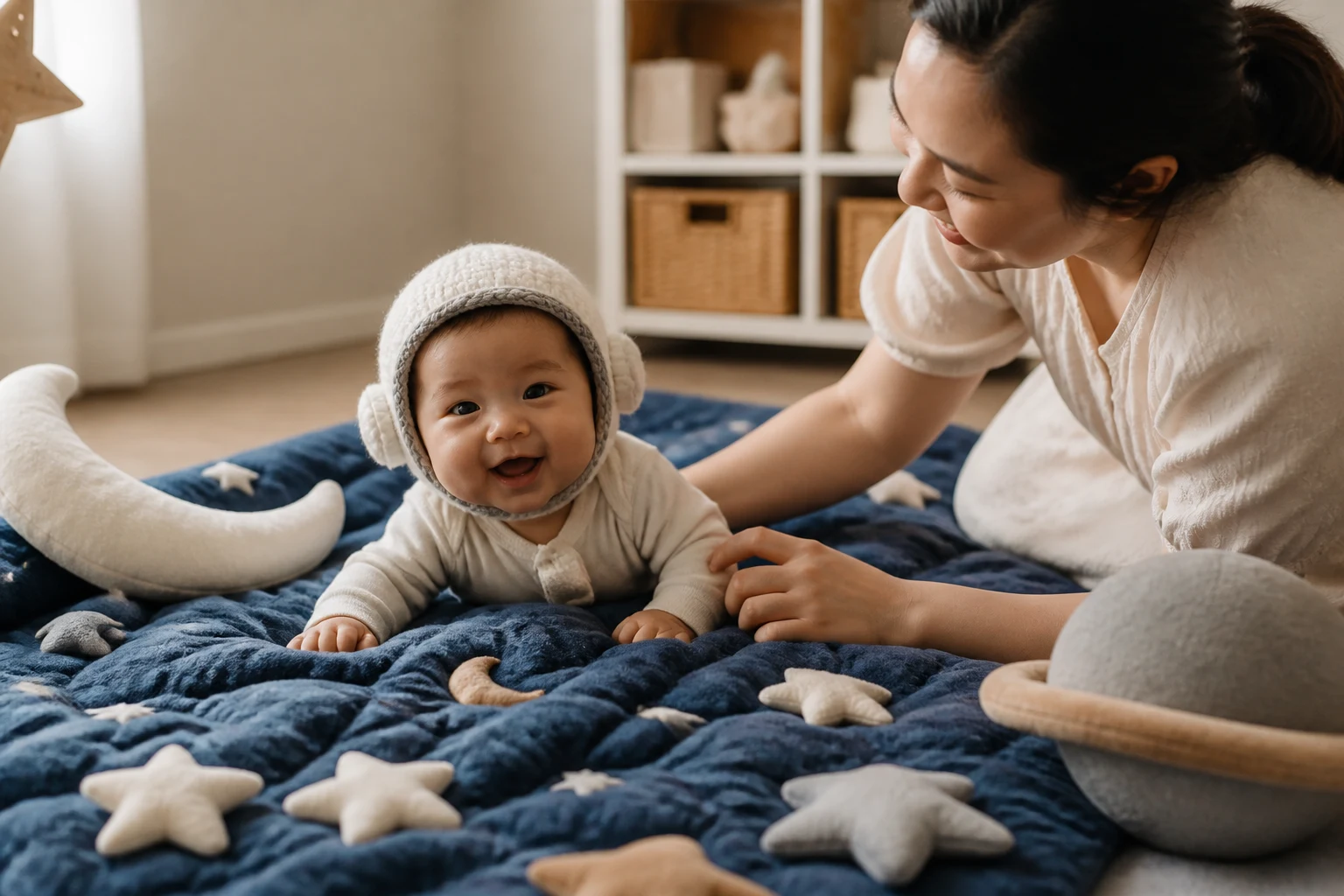 How to Create a Space-Themed Baby Photoshoot with AI