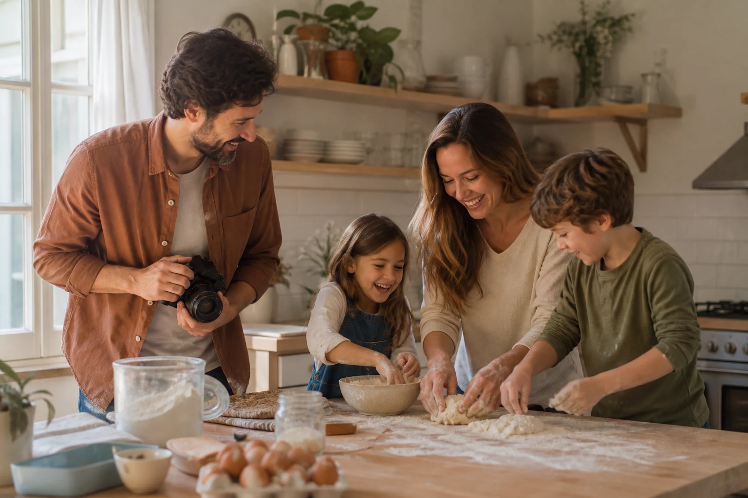 How to Take Candid Family Portraits at Home