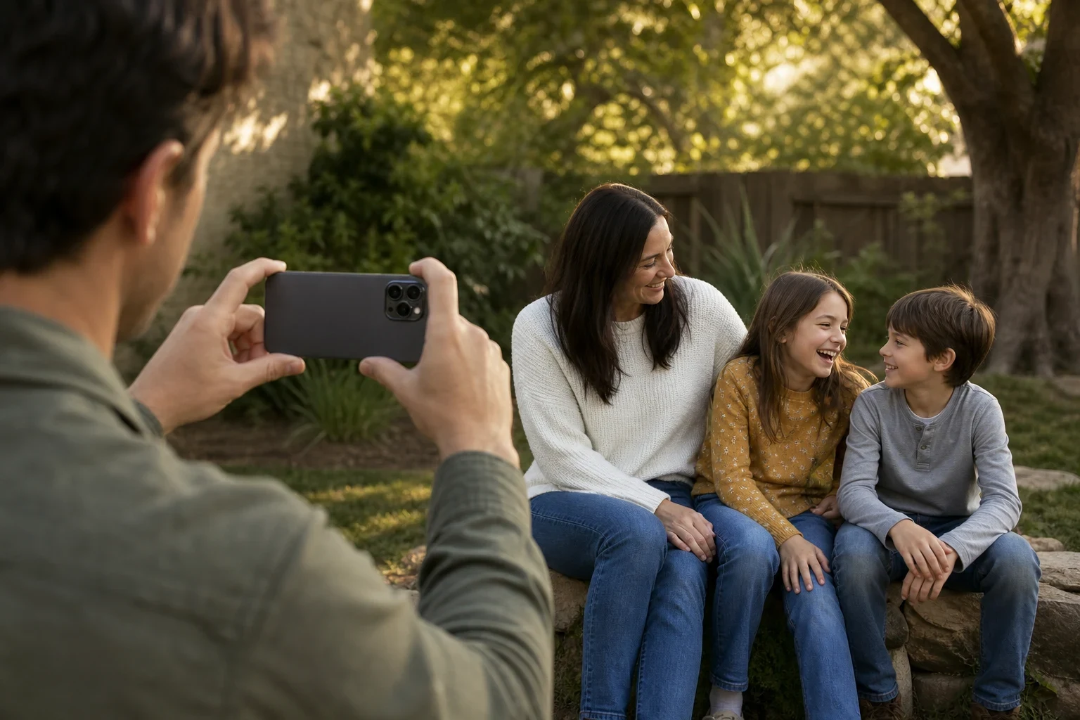 Professional-Looking Family Photos Using Just Your Phone Camera