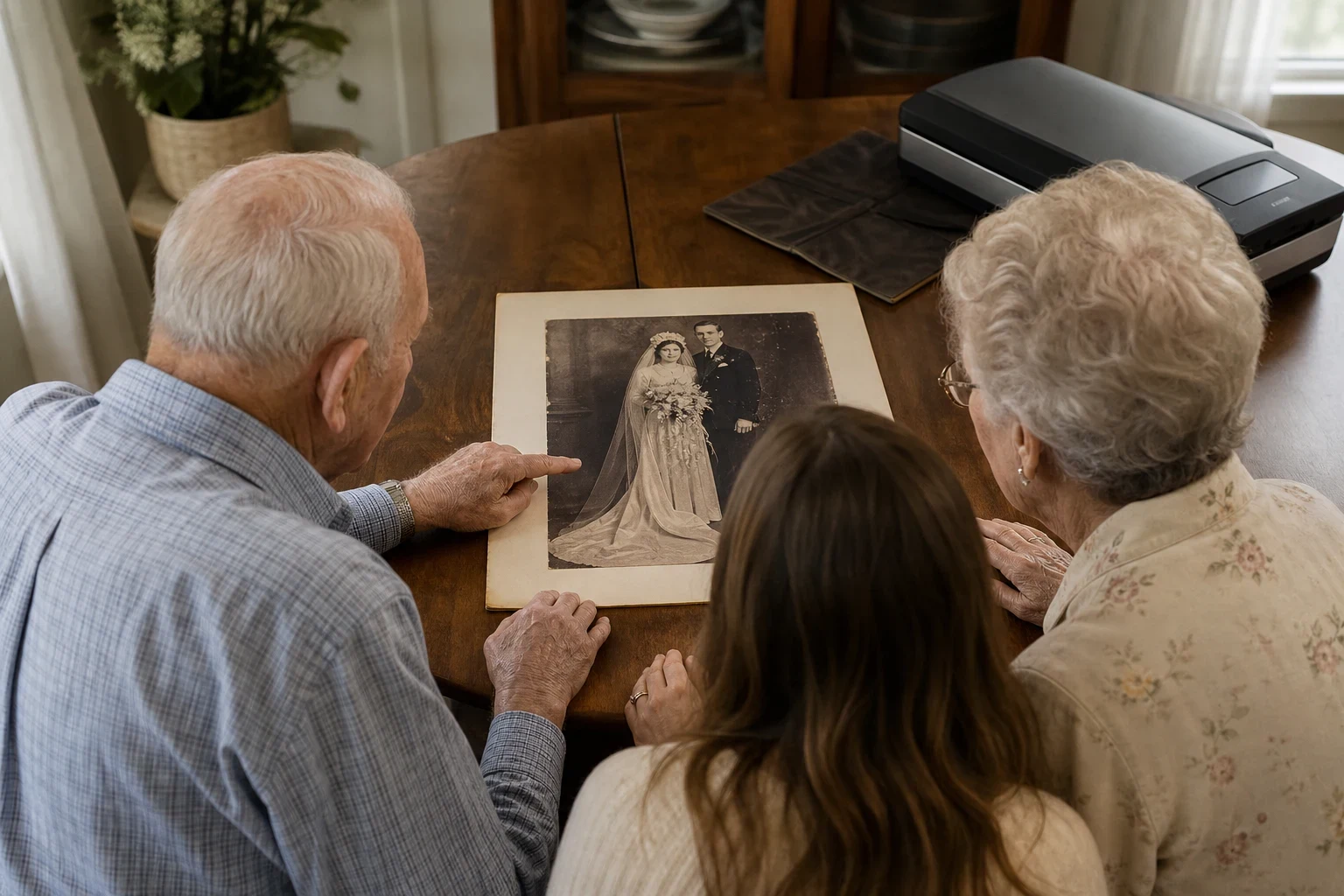 Restoring Vintage Wedding Photos with AI: A Simple Guide