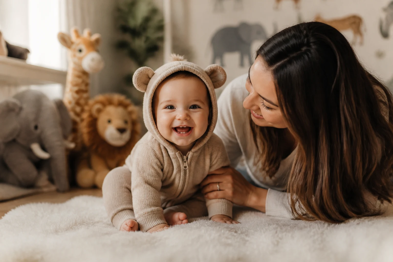 Wildly Cute: Animal-Themed Baby Photoshoot Ideas