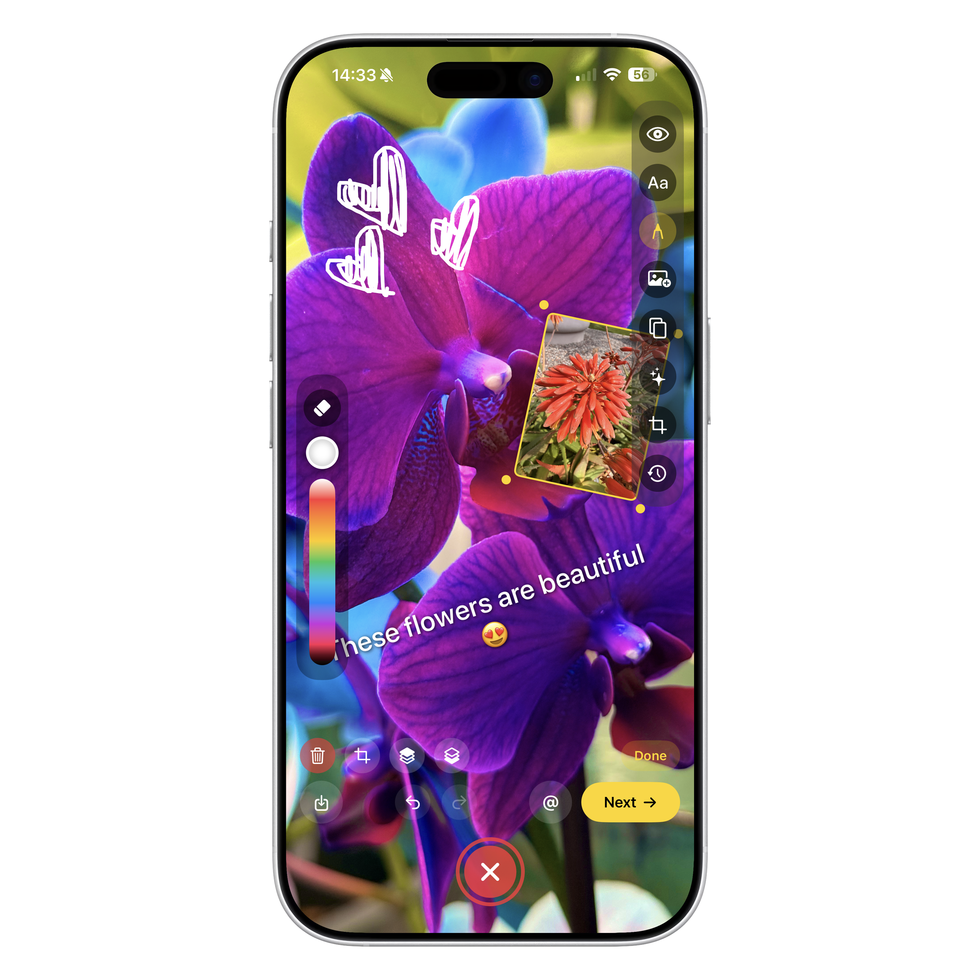 Add photos from library