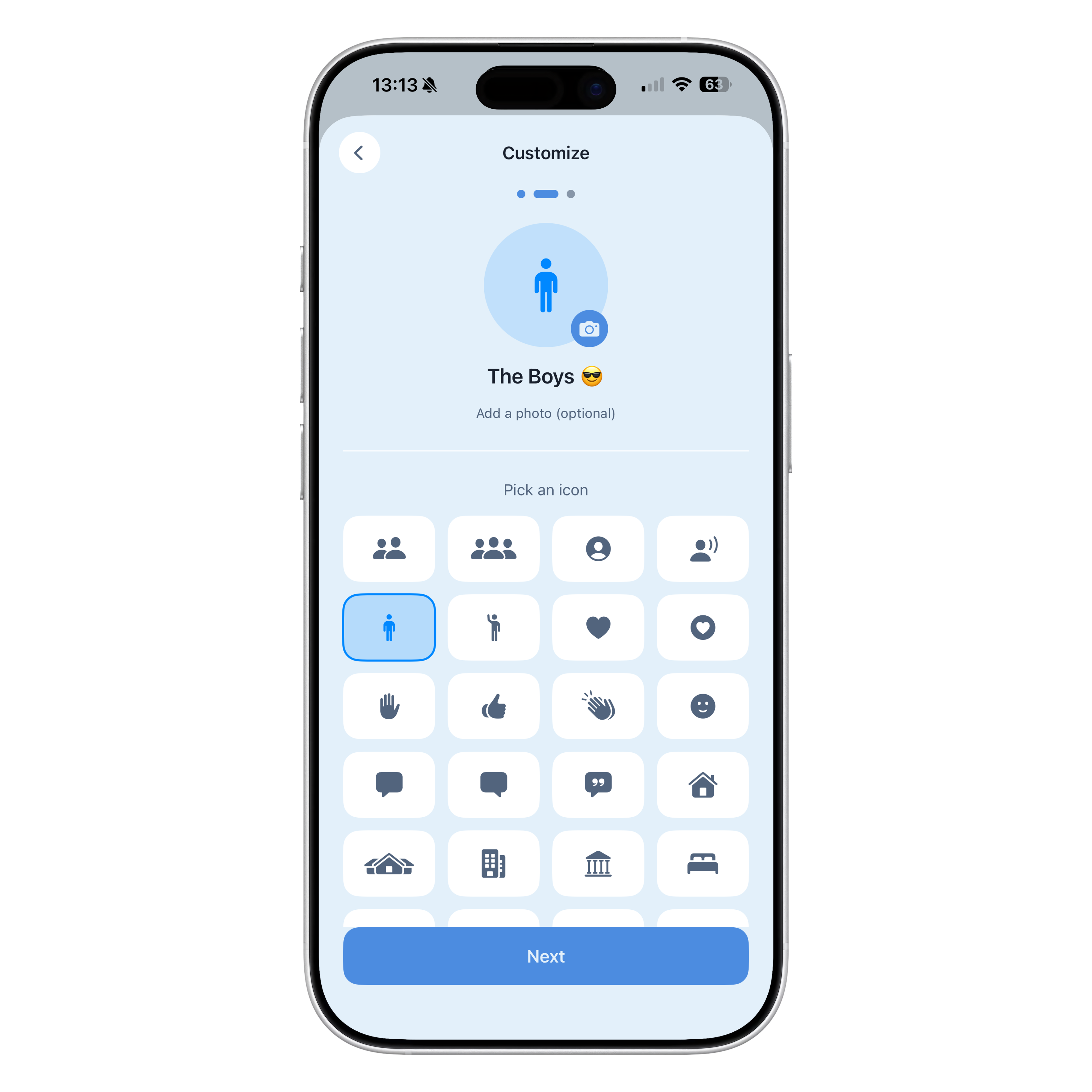 Create a Circle - step three