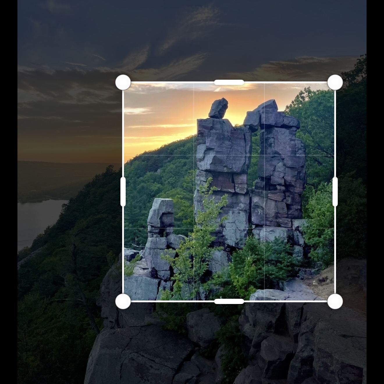 Crop & Transform tool