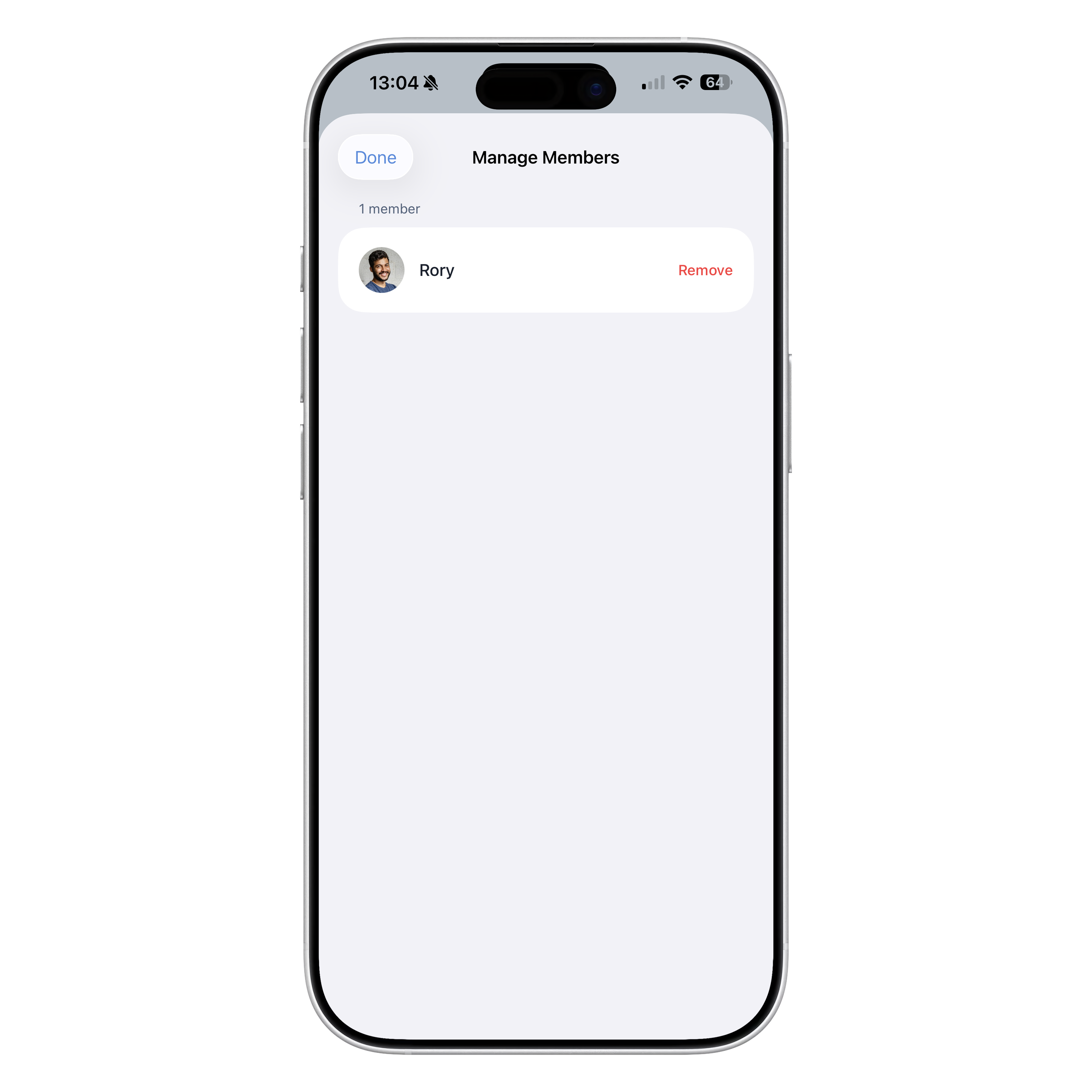 Manage circle members