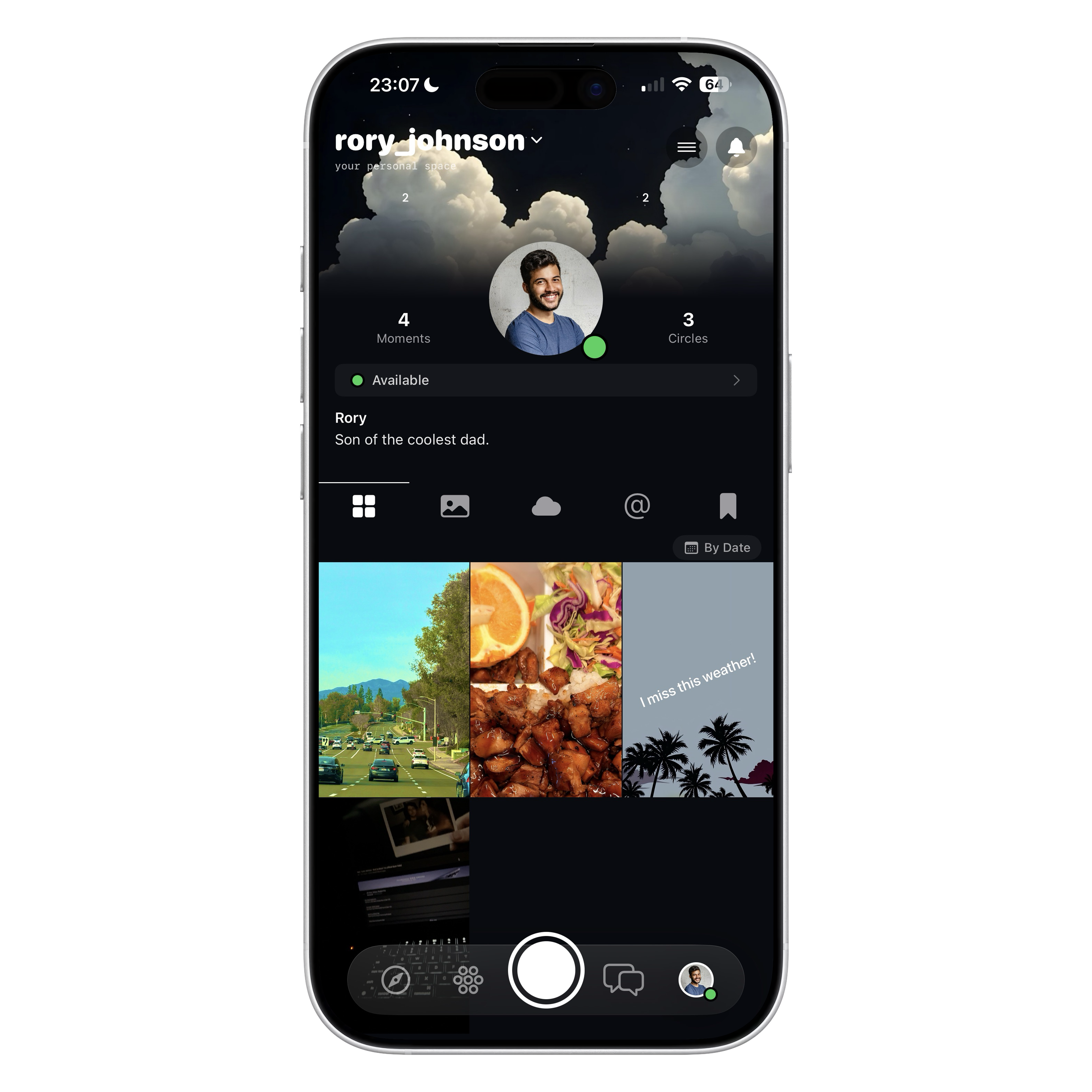 Profile customization