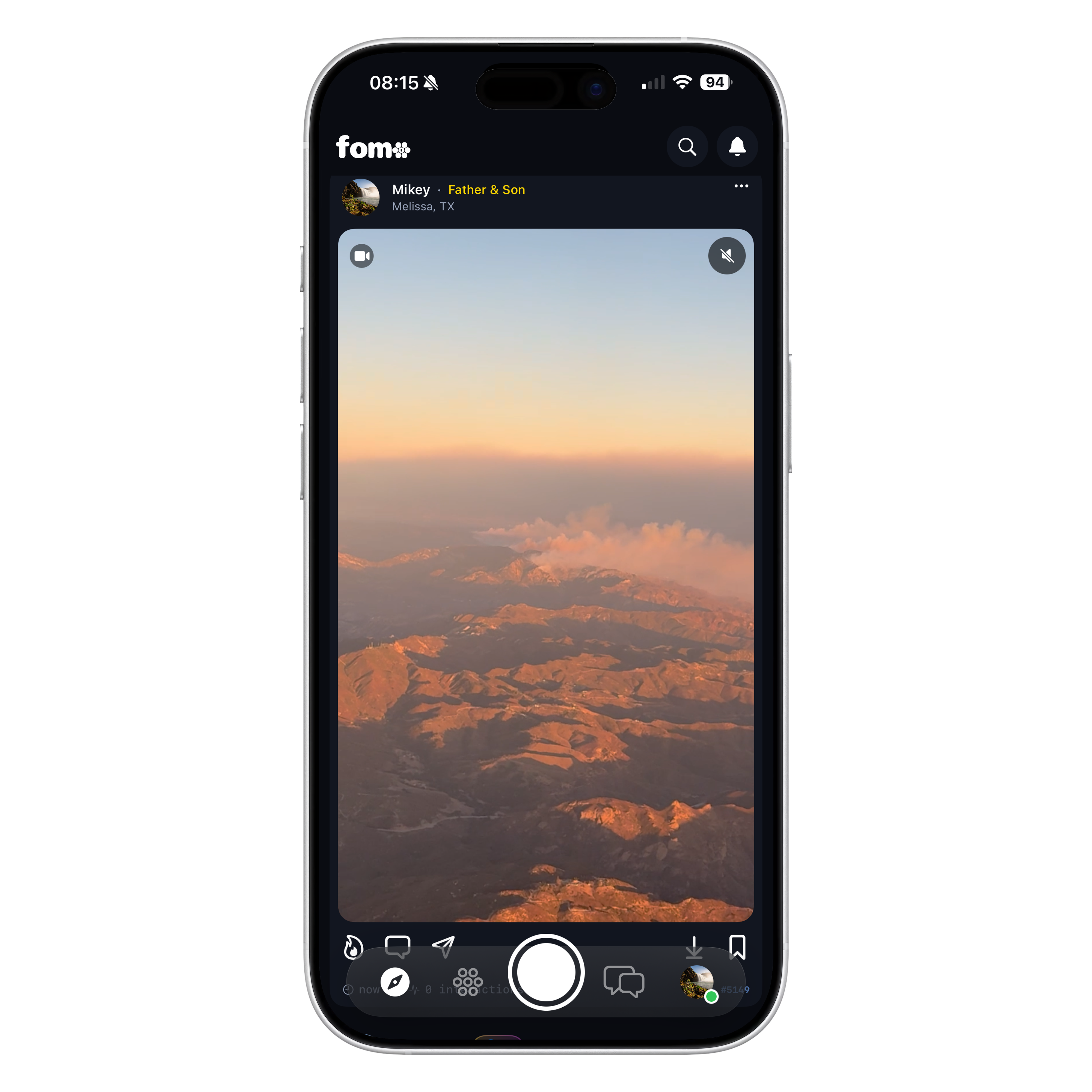 Video post in explore feed