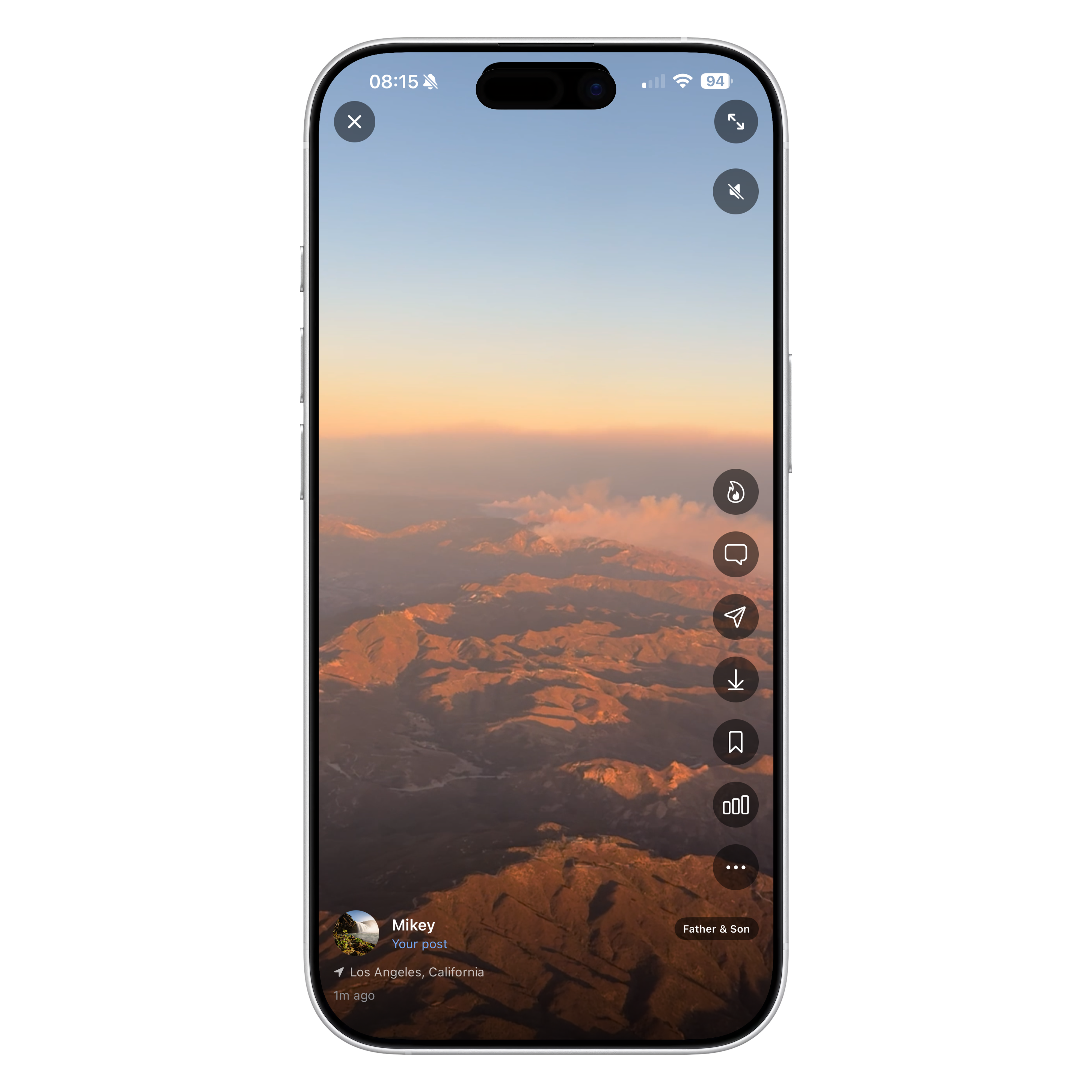 Video post unified detail view