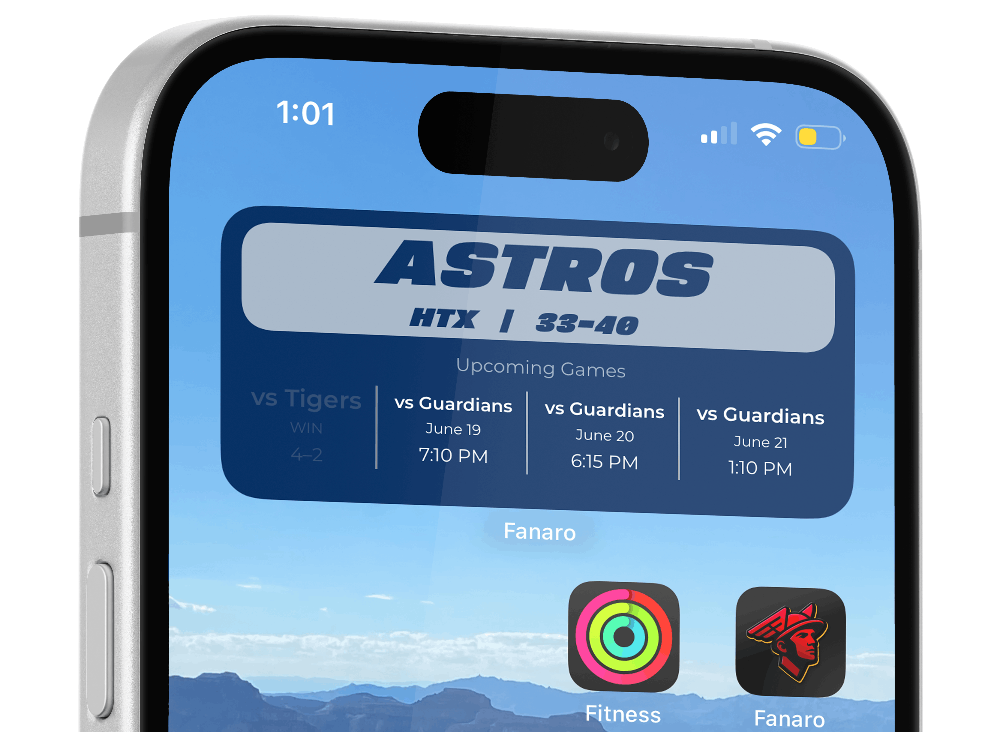 FanFare widget