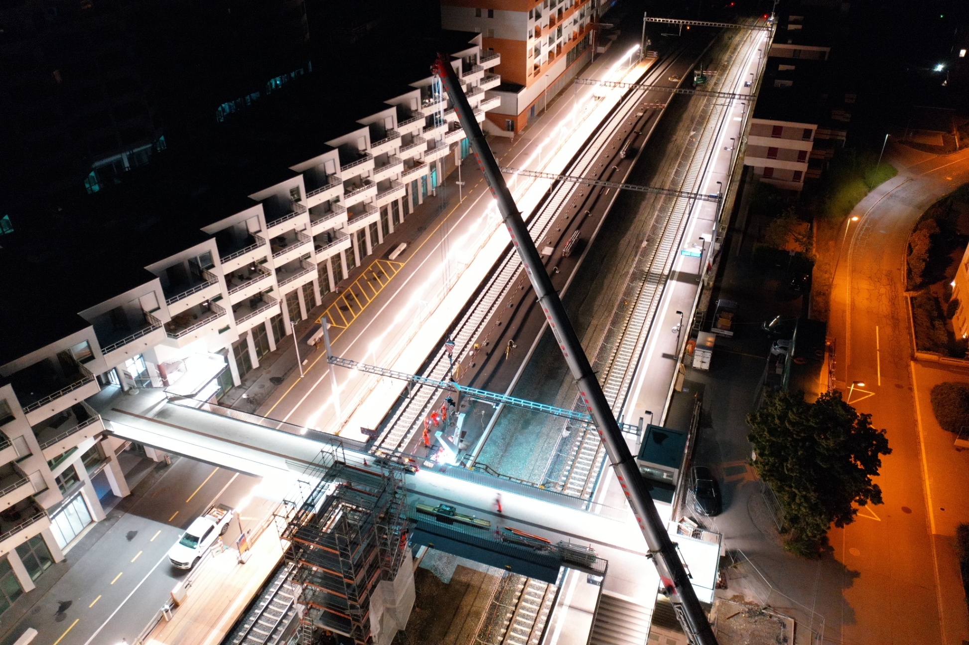 Passerelle Lift, Bahnhof Horgen — Bild 12