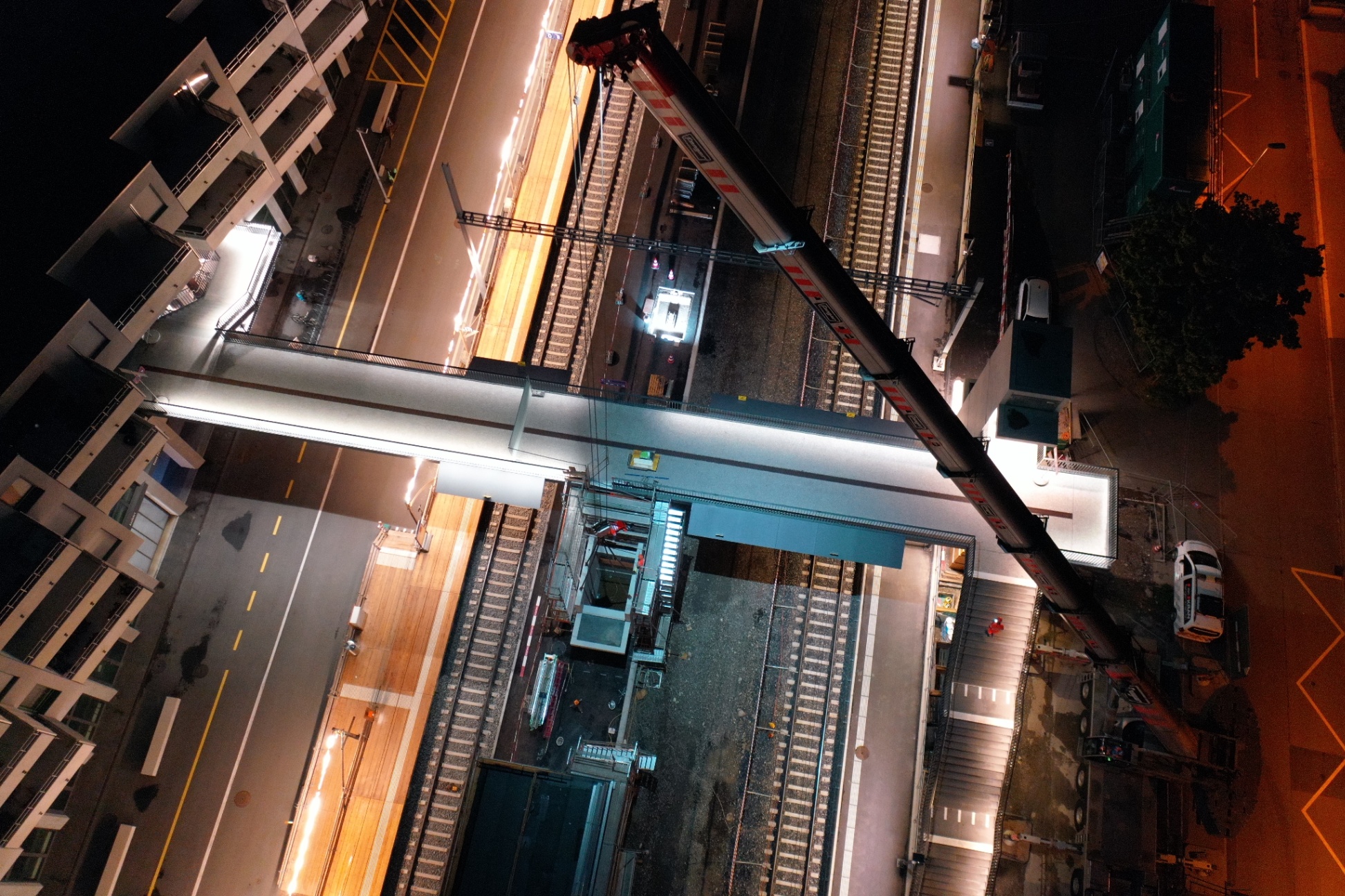 Passerelle Lift, Bahnhof Horgen