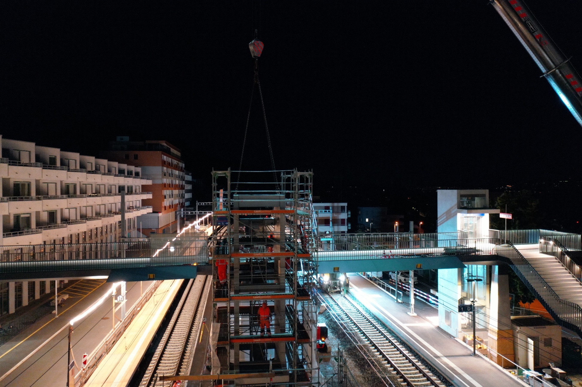 Passerelle Lift, Bahnhof Horgen — Bild 4