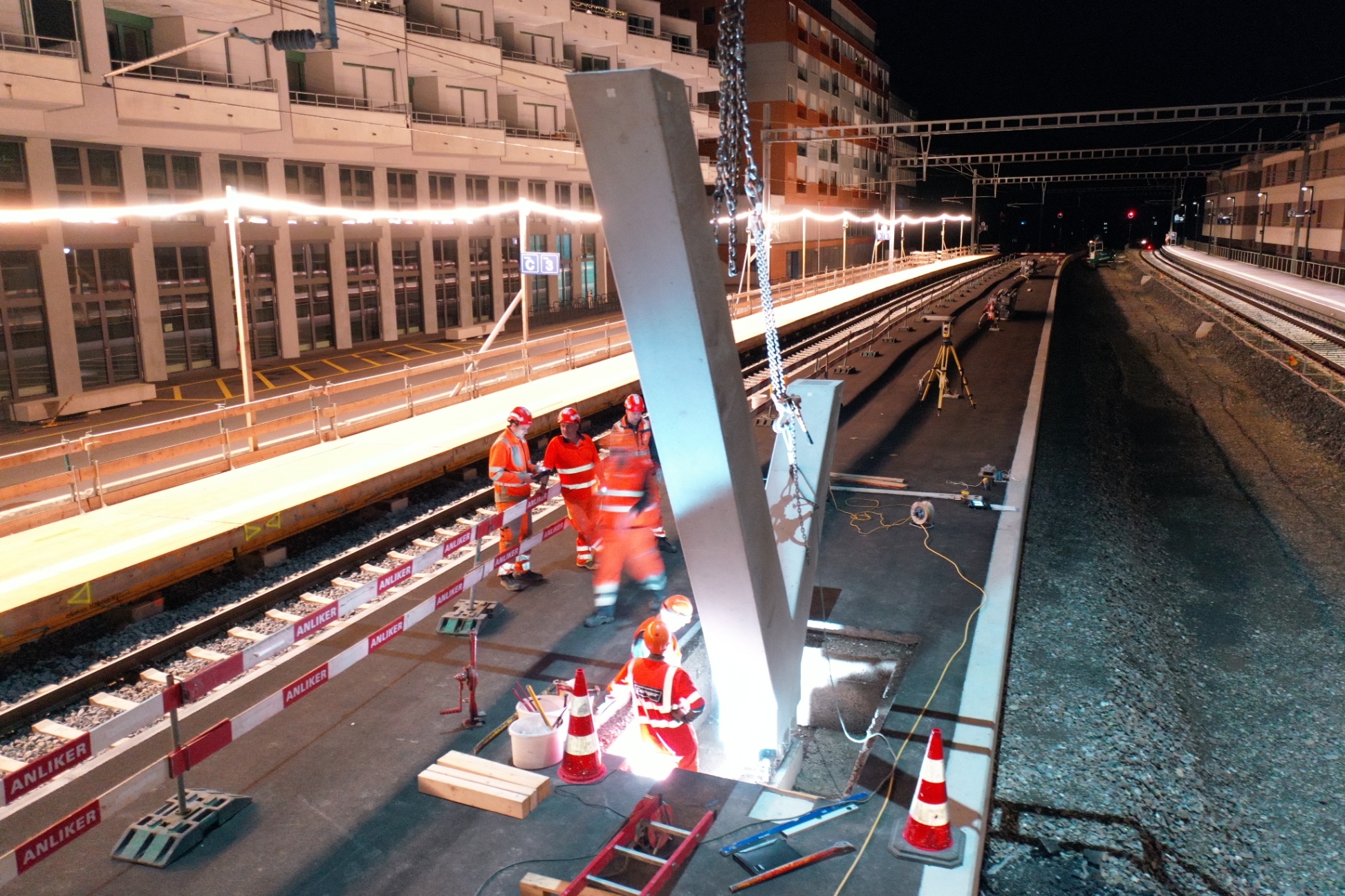 Passerelle Lift, Bahnhof Horgen — Bild 8