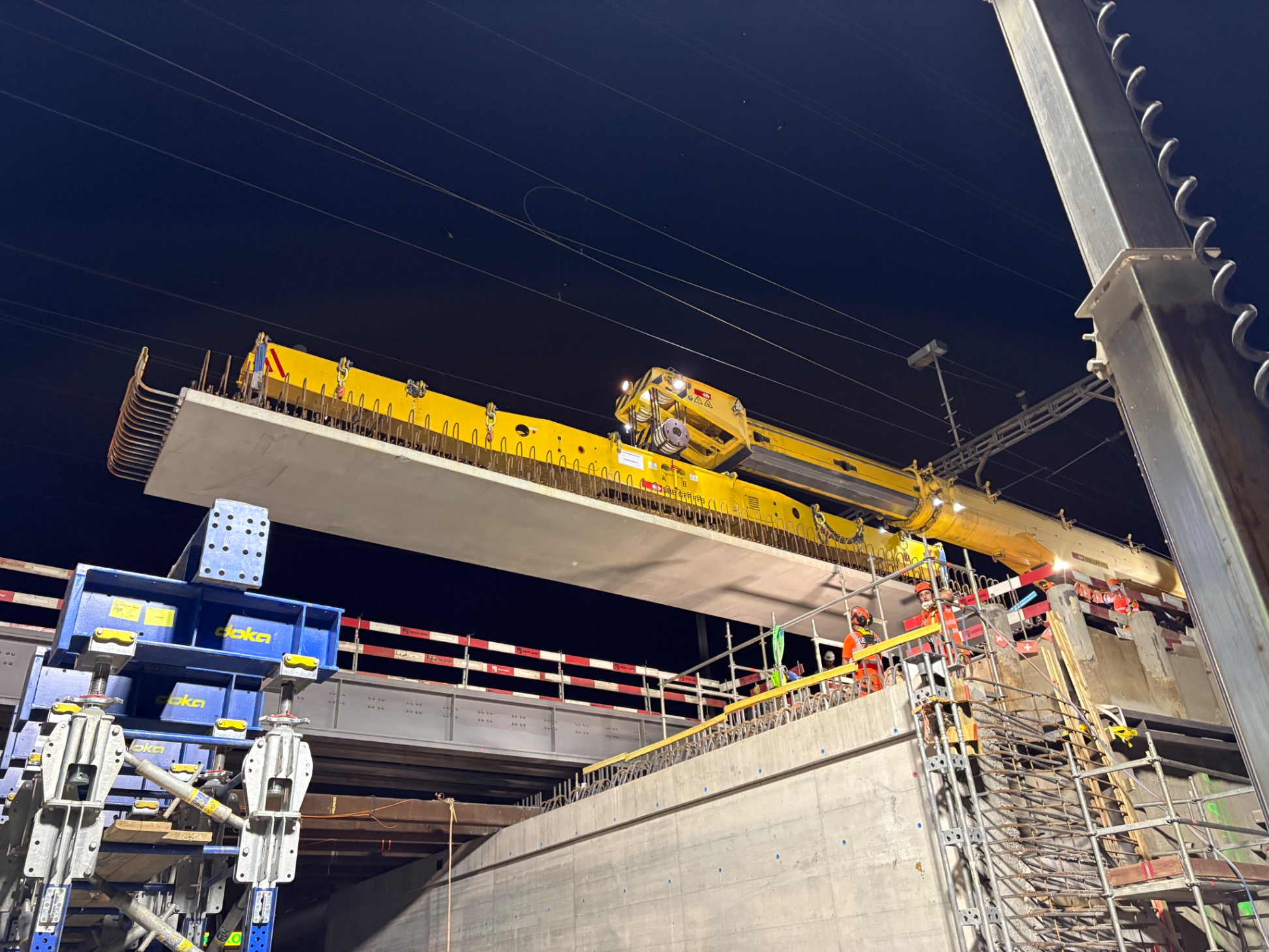 Ersatzbauwerk Zürcherstrasse Muri — 15 Stunden geplant, 6 gebraucht — Bild 6