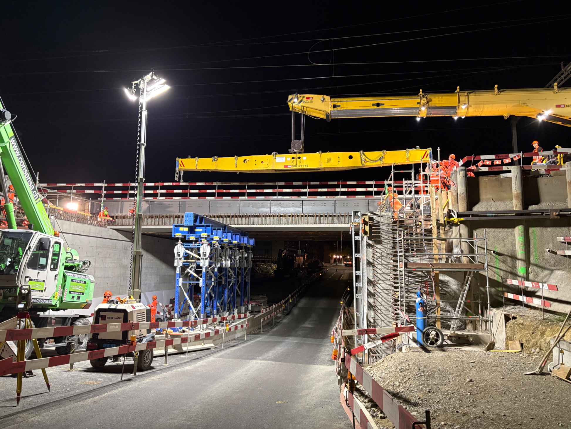 Ersatzbauwerk Zürcherstrasse Muri — 15 Stunden geplant, 6 gebraucht — Bild 2