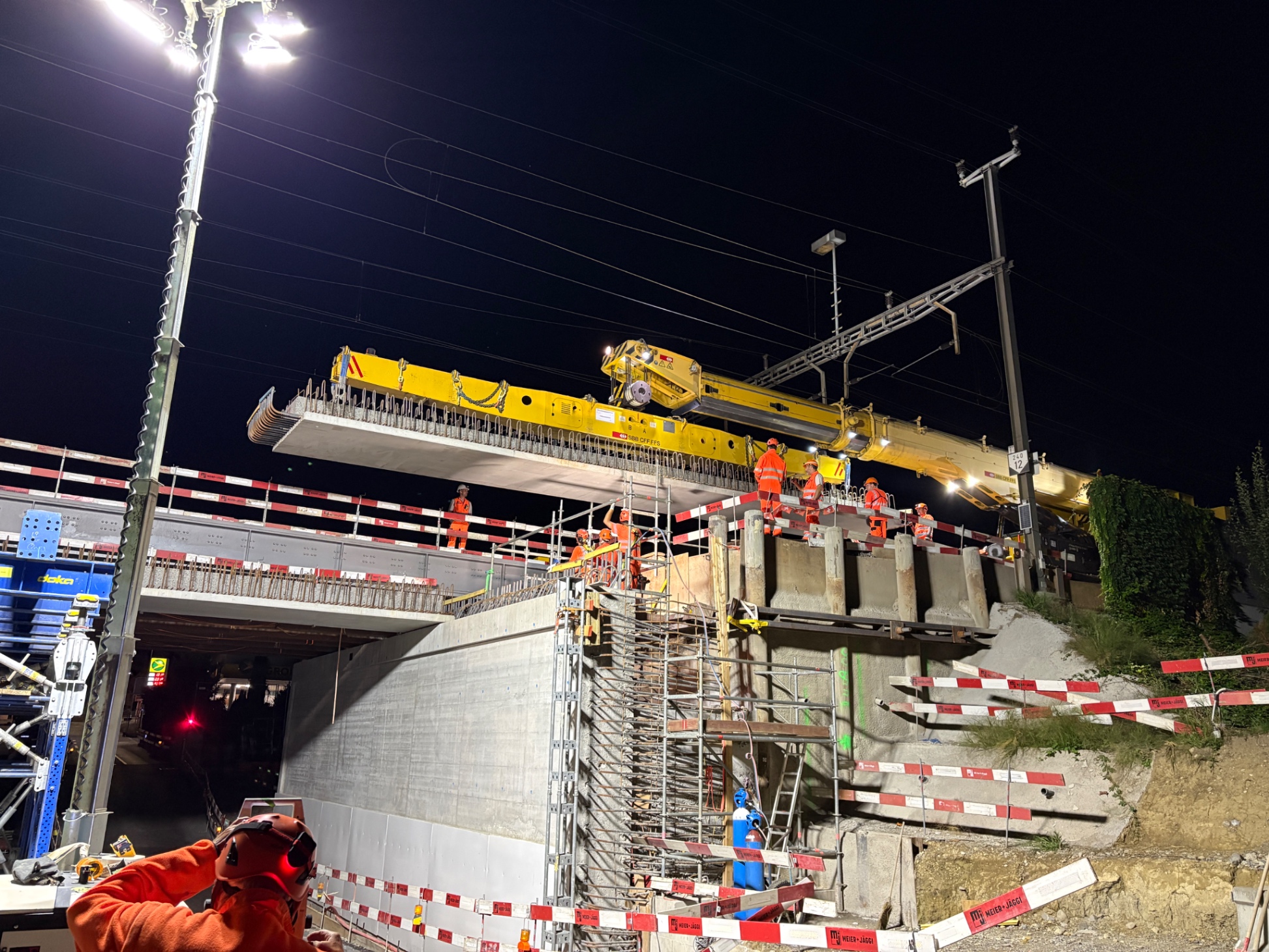 Ersatzbauwerk Zürcherstrasse Muri — 15 Stunden geplant, 6 gebraucht — Bild 7