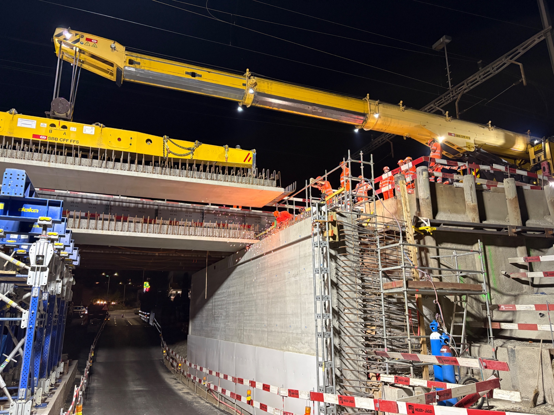 Ersatzbauwerk Zürcherstrasse Muri — 15 Stunden geplant, 6 gebraucht — Bild 9