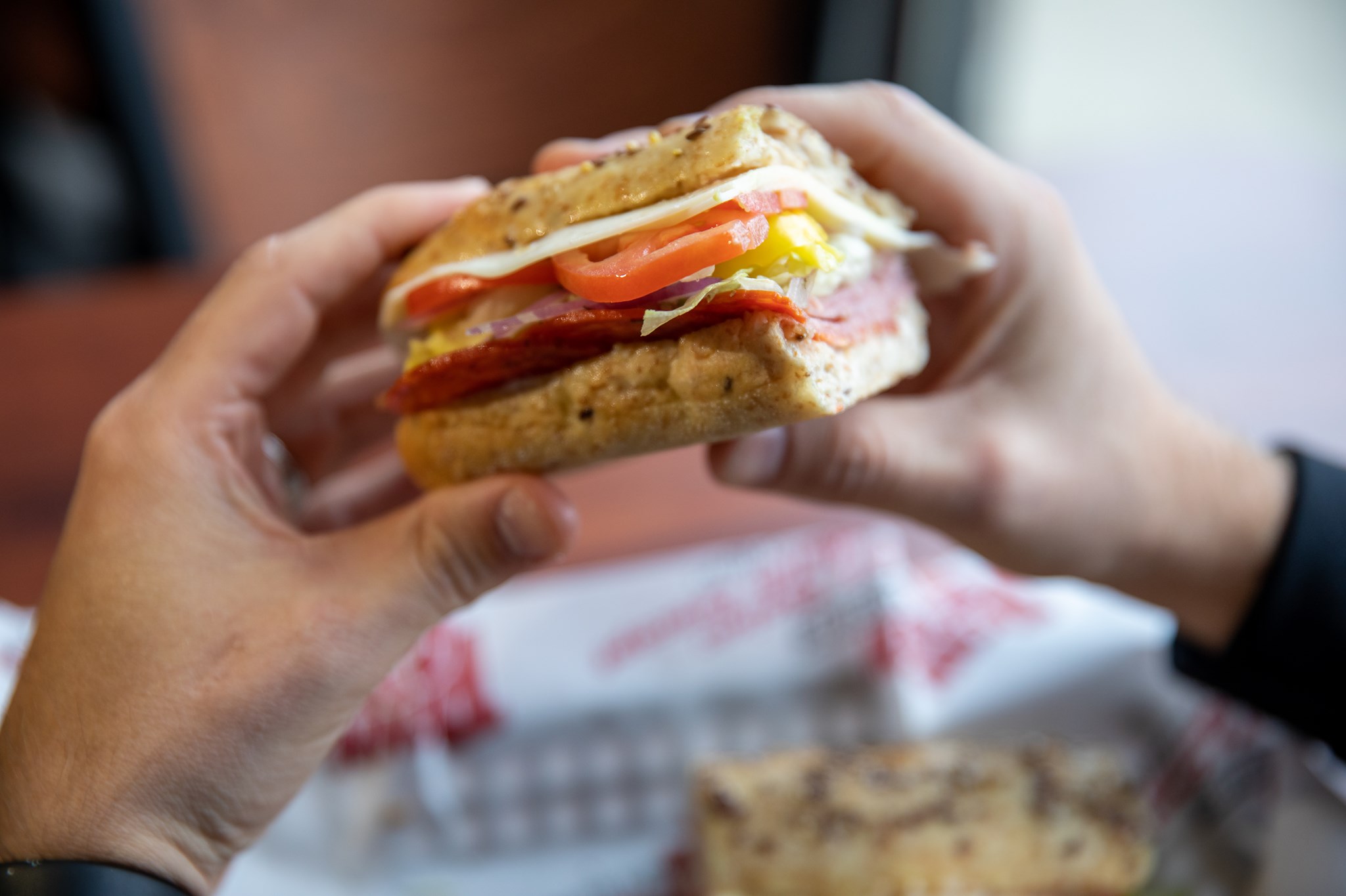 FREE SMALL SUB WITH PURCHASE OF EQUAL OR GREATER SIZE SUB