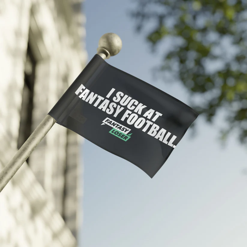 Flag: I Suck At Fantasy Football